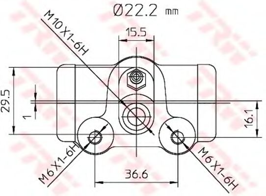 Cilindru receptor frana 2
