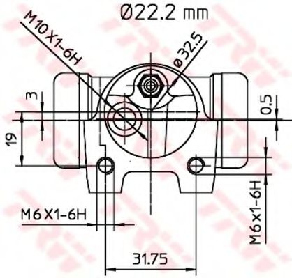 Cilindru receptor frana 2