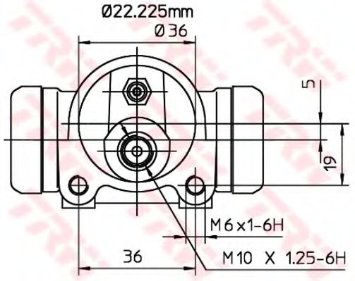 Cilindru receptor frana 2