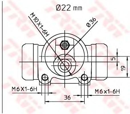 Cilindru receptor frana 2