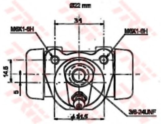 Cilindru receptor frana 2