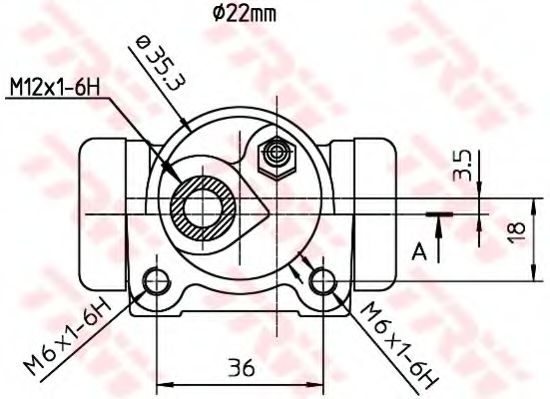Cilindru receptor frana 2