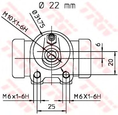 Cilindru receptor frana 2