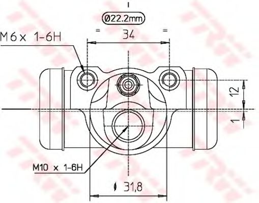 Cilindru receptor frana 2