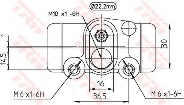 Cilindru receptor frana 2