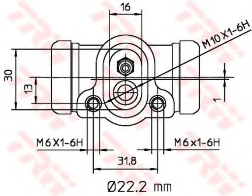 Cilindru receptor frana 2