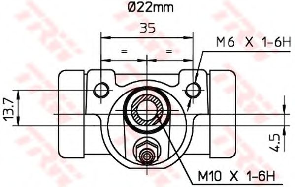 Cilindru receptor frana 2