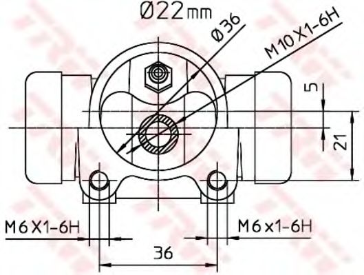 Cilindru receptor frana 2