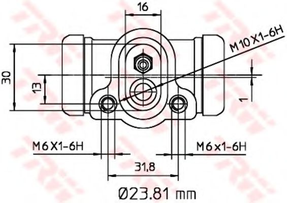 Cilindru receptor frana 2