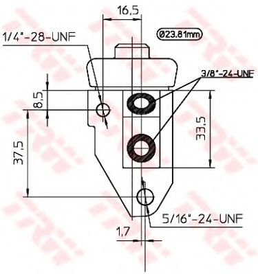 Cilindru receptor frana 2