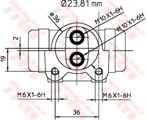 Cilindru receptor frana 2