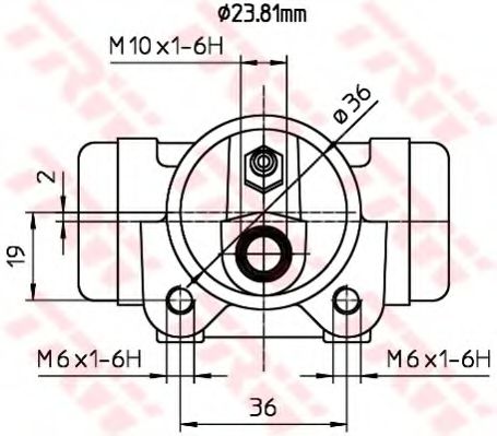 Cilindru receptor frana 2