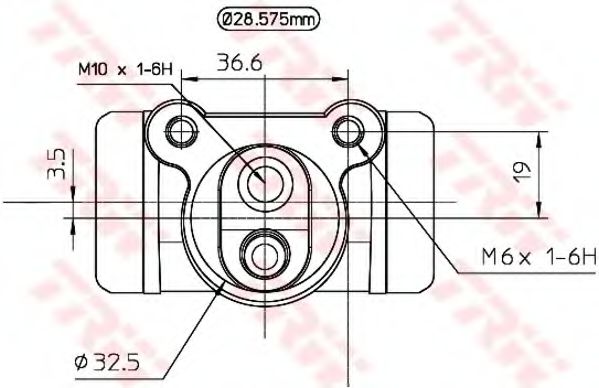 Cilindru receptor frana 2