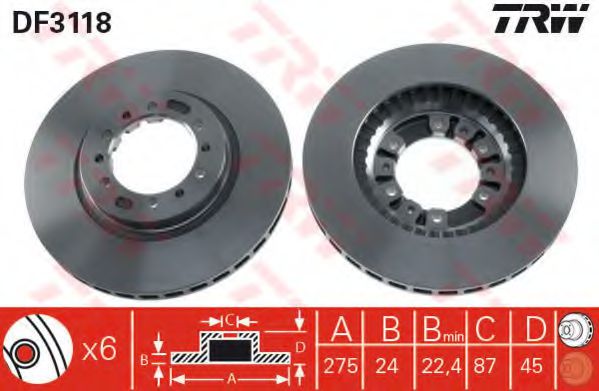 Disc frana