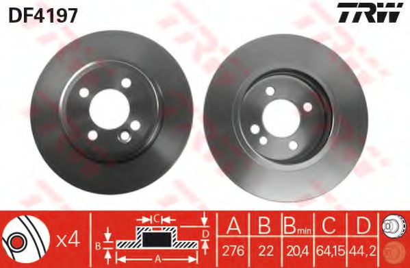 Disc frana
