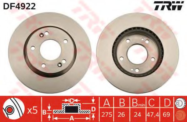 Disc frana