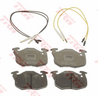 set placute frana,frana disc 2