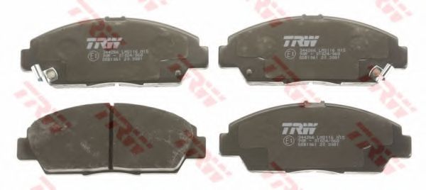 set placute frana,frana disc 2