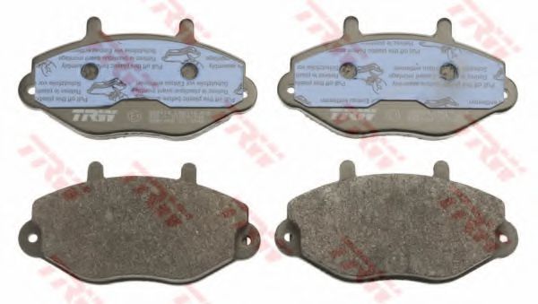 set placute frana,frana disc 2