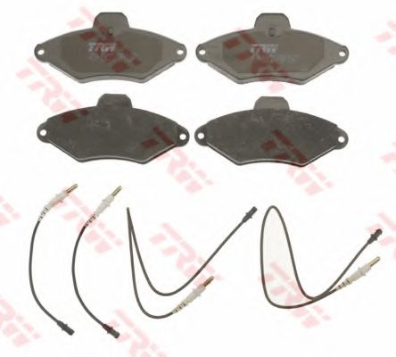 set placute frana,frana disc 2