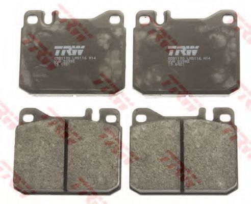 set placute frana,frana disc 2