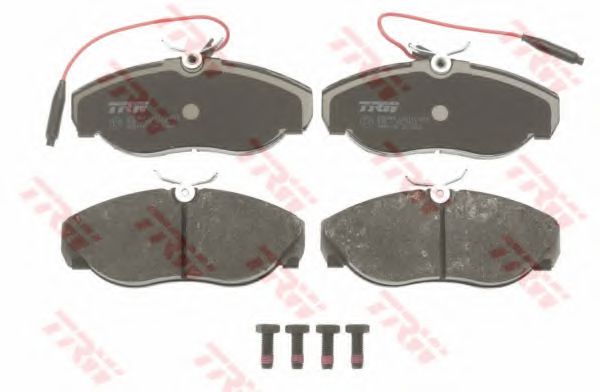 set placute frana,frana disc 2