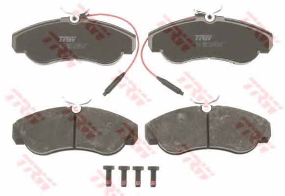 set placute frana,frana disc 2