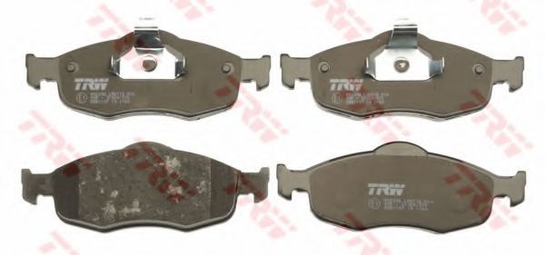 set placute frana,frana disc 2