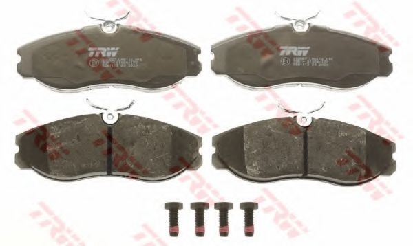 set placute frana,frana disc 2