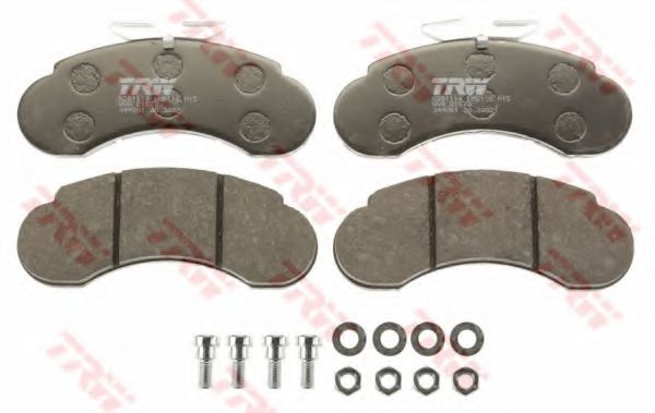 set placute frana,frana disc 2