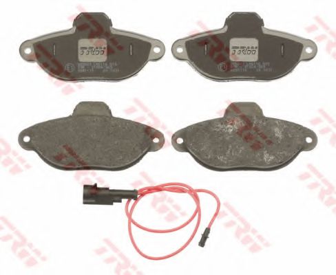 set placute frana,frana disc 2