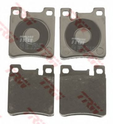 set placute frana,frana disc 2