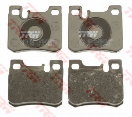 set placute frana,frana disc 2
