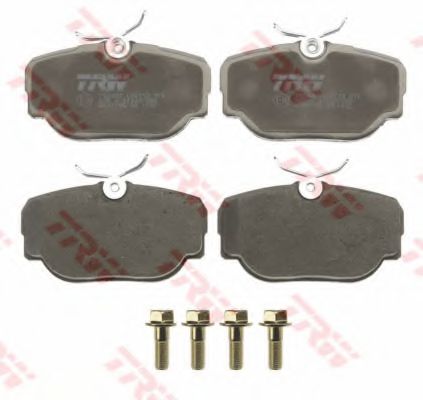 set placute frana,frana disc 2