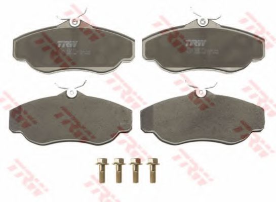 set placute frana,frana disc 2