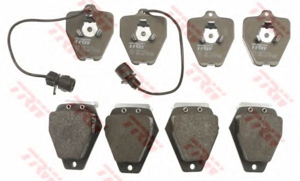 set placute frana,frana disc 2