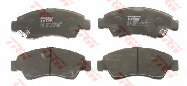 set placute frana,frana disc 2