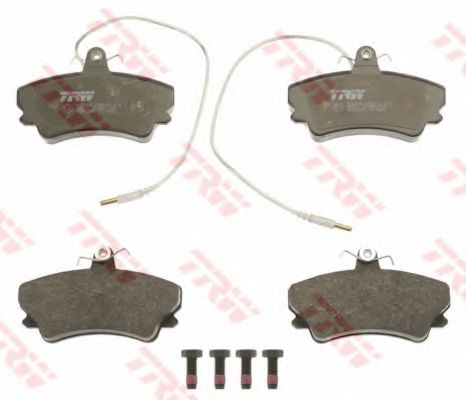 set placute frana,frana disc 2