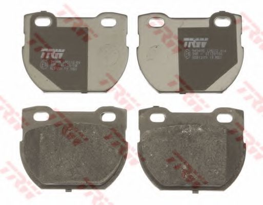 set placute frana,frana disc 2