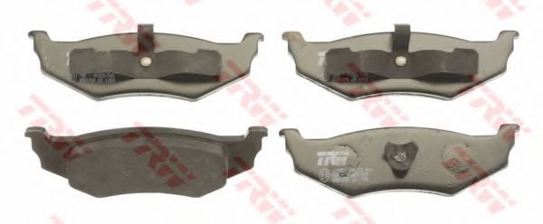 set placute frana,frana disc 2