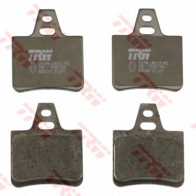 set placute frana,frana disc 2