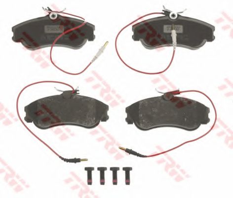 set placute frana,frana disc 2