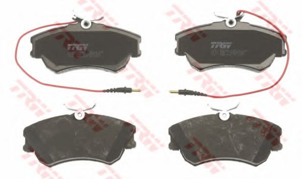 set placute frana,frana disc 2