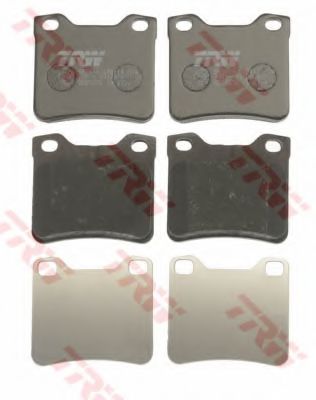 set placute frana,frana disc 2