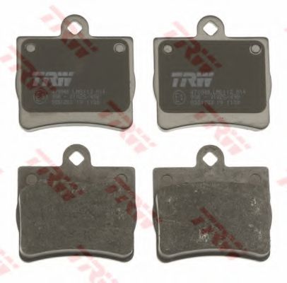 set placute frana,frana disc 2