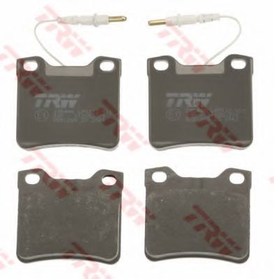 set placute frana,frana disc 2