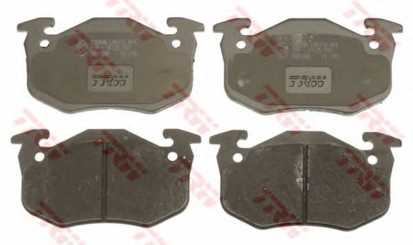 set placute frana,frana disc 2