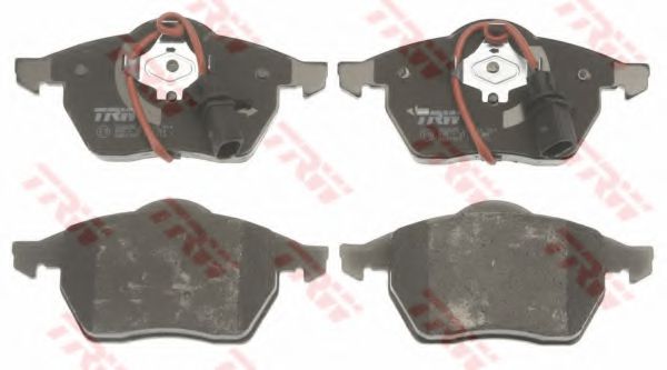set placute frana,frana disc 2