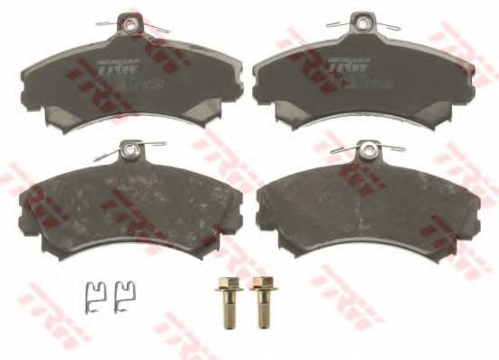 set placute frana,frana disc 2