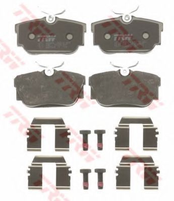set placute frana,frana disc 2